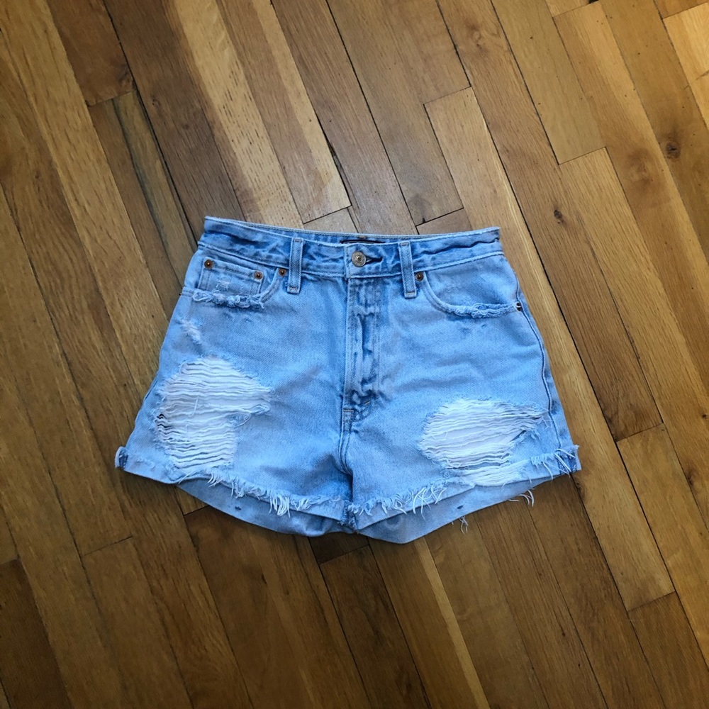 abercrombie mom shorts